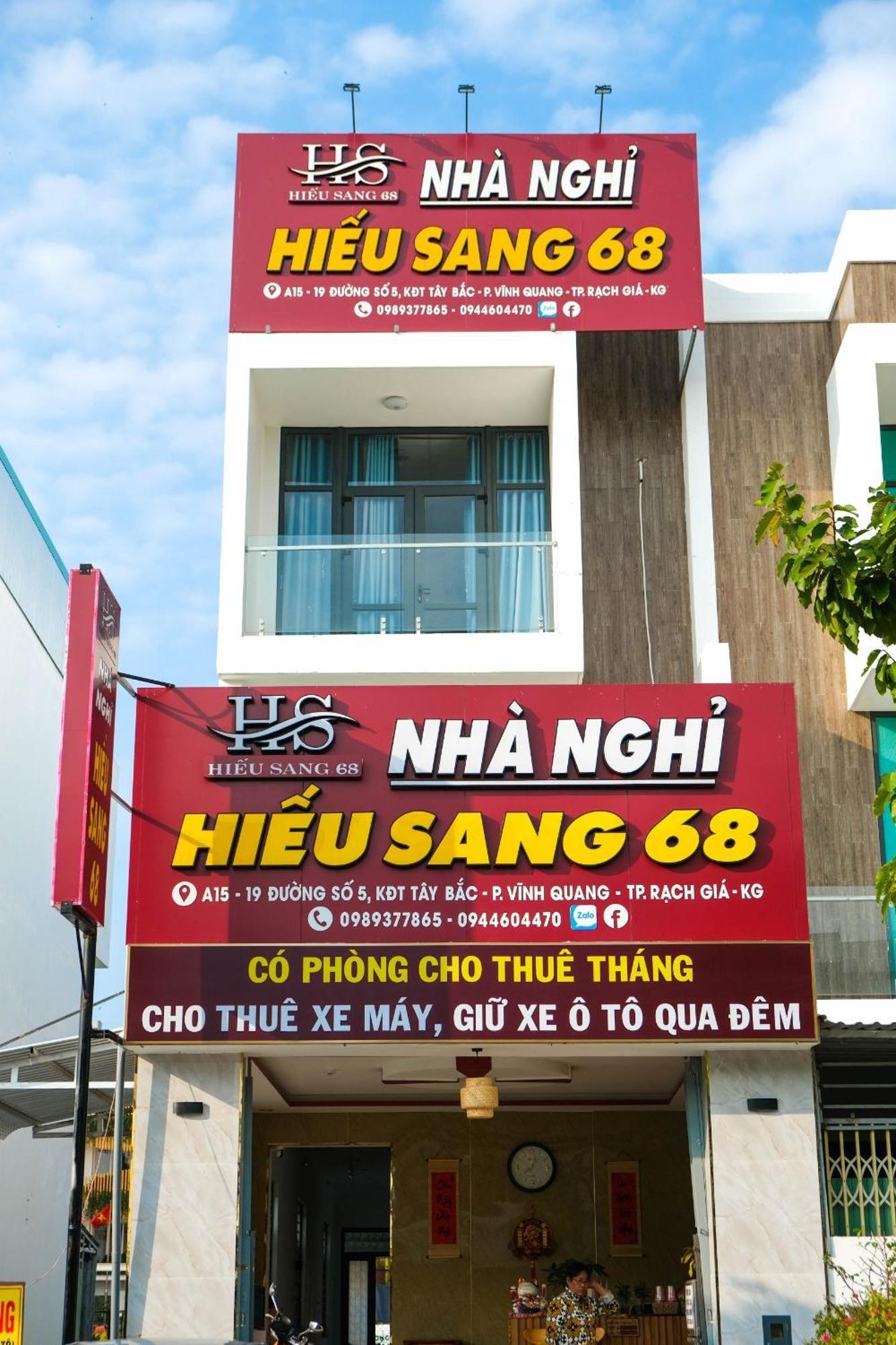 Nha Nghi Cao Cap Hieu Sang 68 Ben Tau Rach Gia Hotels Εξωτερικό φωτογραφία